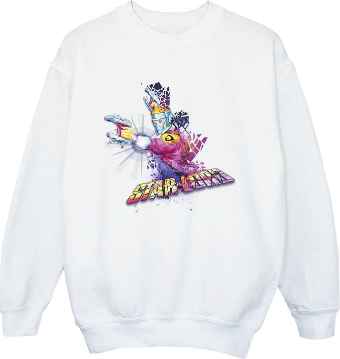 Guardians Of The Galaxy Abstract Star Lord Sweatshirt Jungen (104)