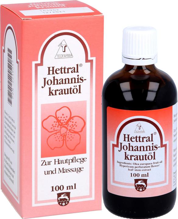 Image du produit Teofarma Hettral Huile de millepertuis, 100 ml d'huile (Huile pour le corps, 100 ml)