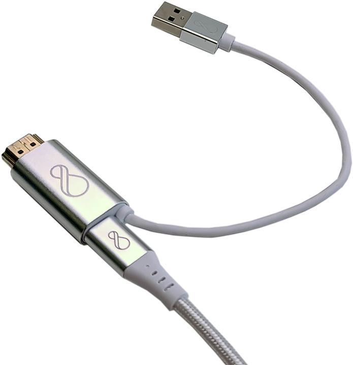 Immagine prodotto Ochno adattatore da HDMI + USB-A a USB-C 0,2 m (USB-A, USB-C, 4.40 cm)