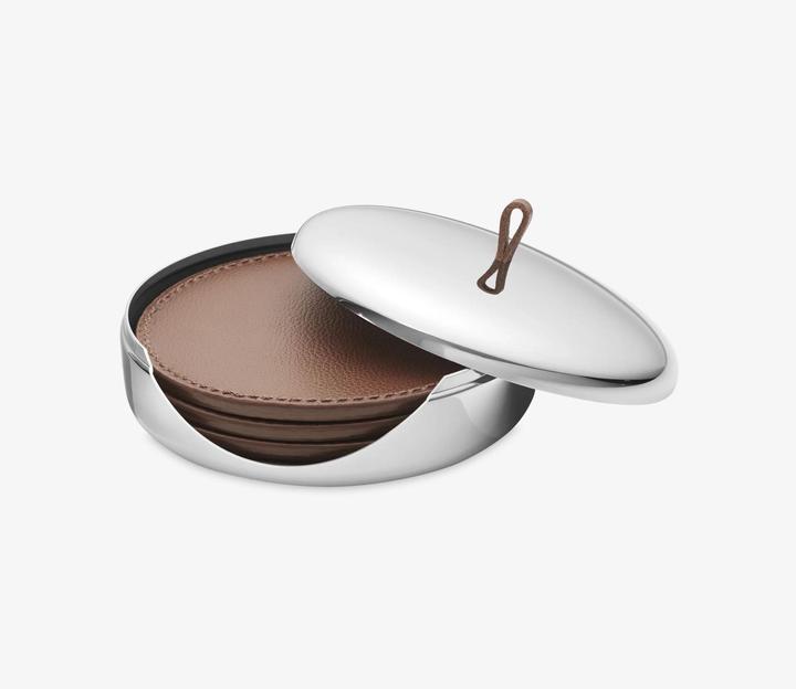 Actual product image Georg Jensen Coaster set 4 pcs SKY (4 x, Glass coaster)