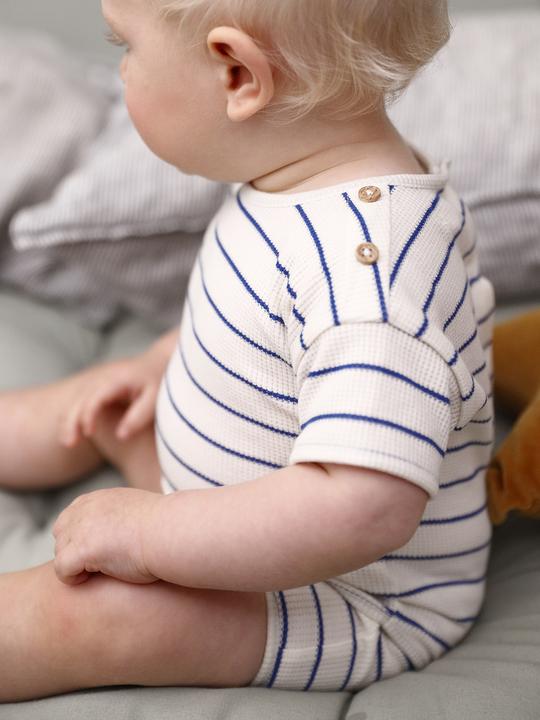 Image du produit Vertbaudet Baby-Set: T-Shirt & Shorts aus Waffelpikee (80)