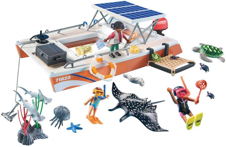 Image du produit Playmobil Plate-forme de récif corallien (71623, Playmobil Wiltopia)