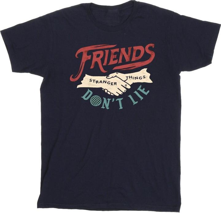 Netflix Stranger Things Friends Don't Lie Hands TShirt Jungen