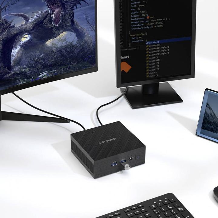Produktbild Geekom LETSUNG Mini PC Golite11 Intel® Celeron® Gemini Lake Refresh 6GB RAM 128GB SSD Intel Win 11 Pro Go (Intel Celeron N4020, 6 GB, 128 GB)