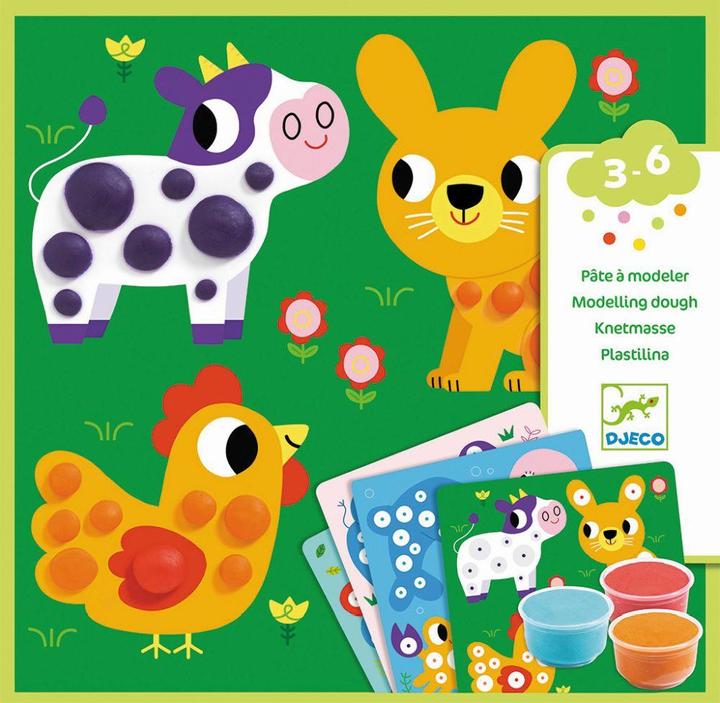 Produktbild Djeco Knete Tiere