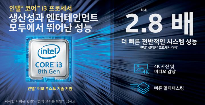 Actual product image Intel Core i3-8100 (LGA 1151, 3.60 GHz, 4 -Core)