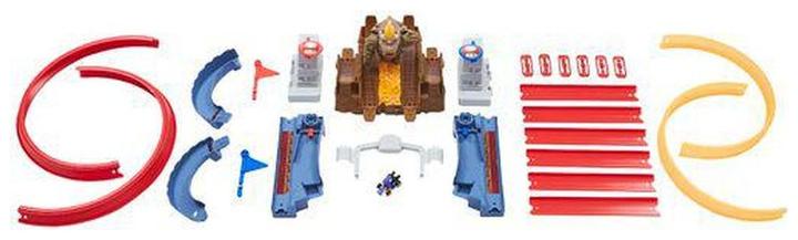 Actual product image Hot Wheels MarioKart Bowsers Castle Chaos Play Set