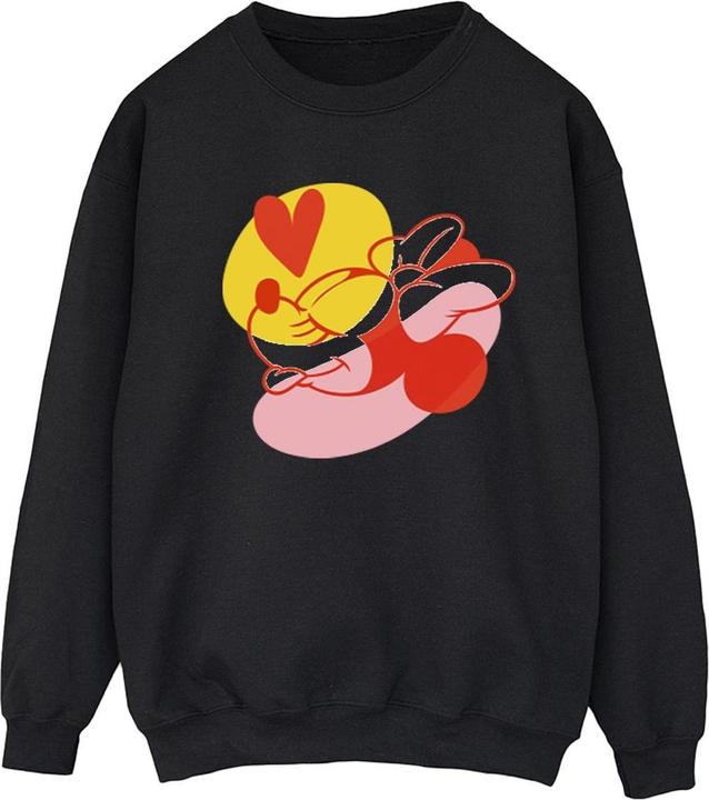 Immagine prodotto Disney Minnie Mouse Tongue Heart Felpa Donna (XXL)