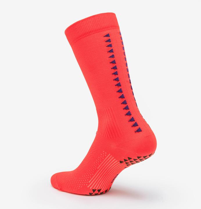 Immagine prodotto Kipsta Fussball Stutzen halbhoch mit Socken rutschfest - VIRALTO II rosa (45, 46)