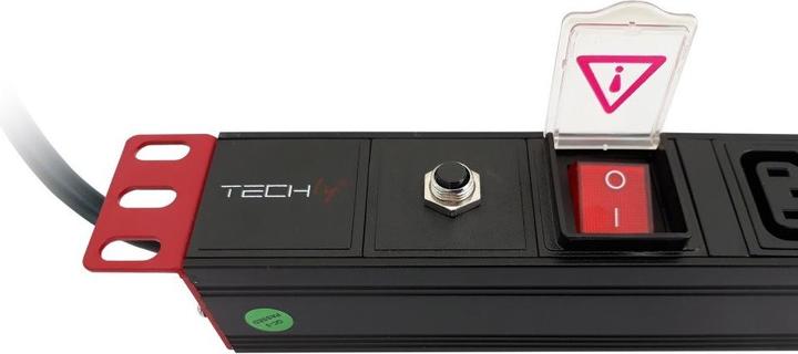 Actual product image Techly Rack (8 x, C13, 2 m)