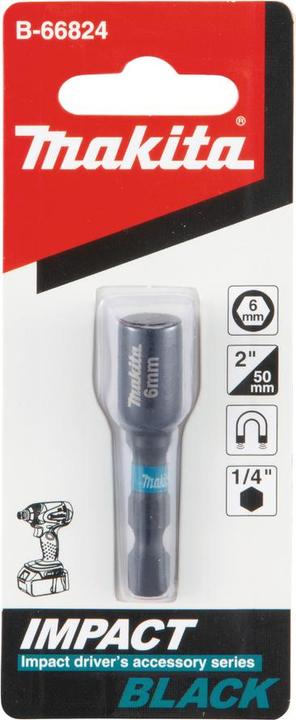 Produktbild Makita Steckschlüssel 1/4 SW6 (6.0 mm)