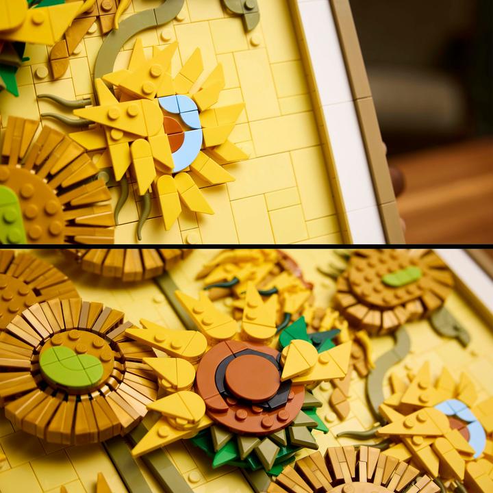 Actual product image LEGO Vincent van Gogh - Sunflowers (31215, LEGO DC, LEGO Rare Sets)