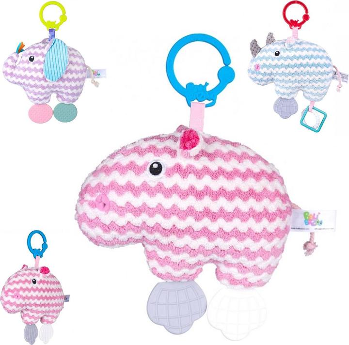 Bali Bazoo peluche anneau en C, hochet