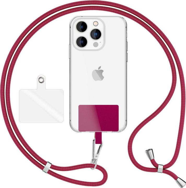 Actual product image Nalia Universal mobile phone necklace with pad