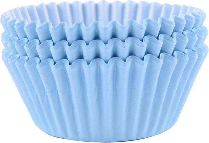 Actual product image PME Cupcake Baking Tin Light Blue, 60 Pieces (5.50 cm)