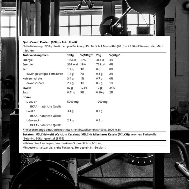 Produktbild QNT Casein Protein Micellar 908g (Tutti Frutti, 1 Stk., 908 g)