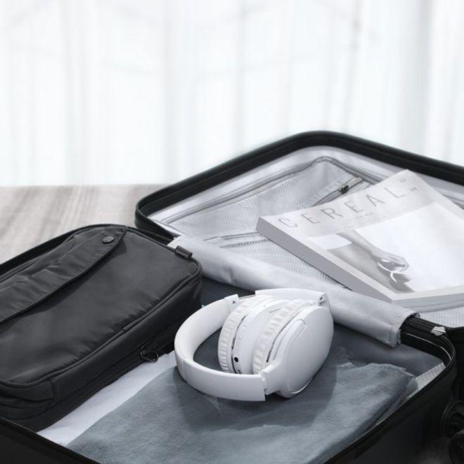Productafbeelding Baseus Encok Draadloze hoofdtelefoon D02 Pro Wit (40 h, Draadloze)