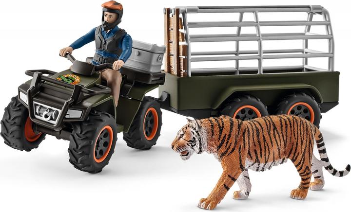 Produktbild Schleich Quad mit Anhänger und Ranger