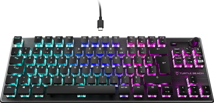 Immagine prodotto Turtle Beach Tastiera da gioco Vulcan TKL AIMO, Switch rosso (DE, Cablato)