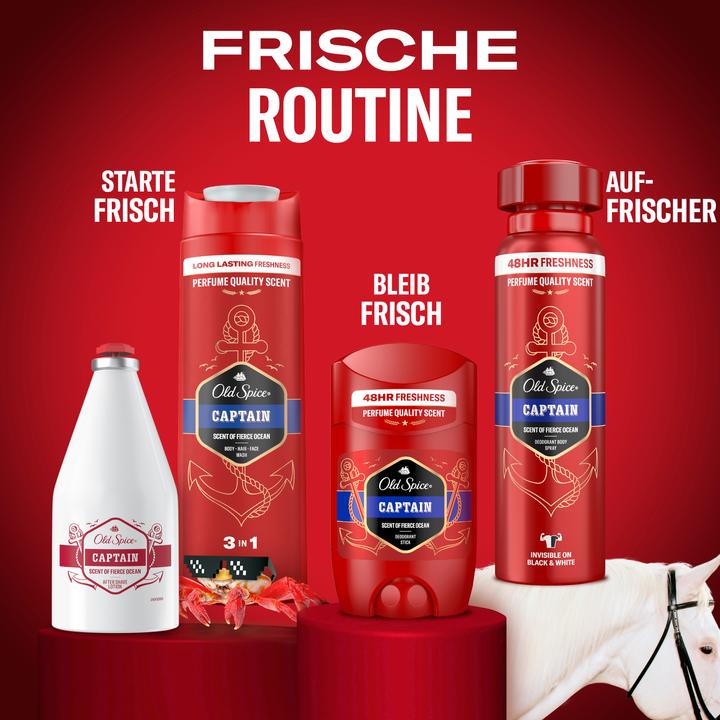 Actual product image Old Spice Captain (Aftershave lotion, 100 ml)