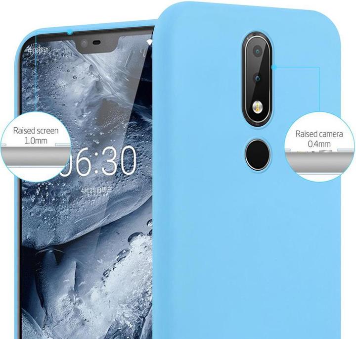 Productafbeelding Cadorabo TPU Candy Cover (Nokia 6.1 Plus)