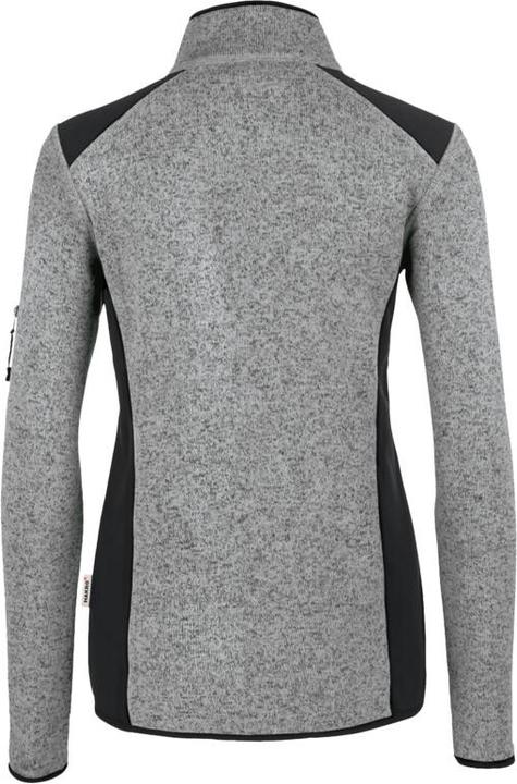 Immagine prodotto Hakro Giacca in maglia da donna Churchill grigio screziato, 3XL (3XL)