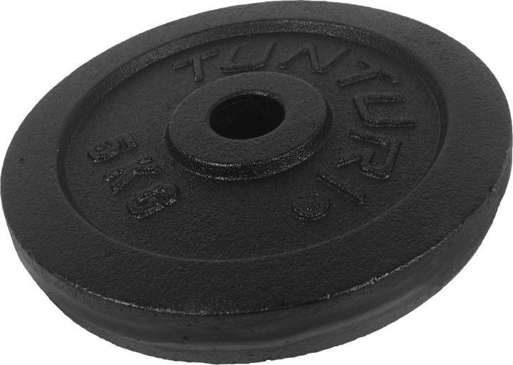 Tunturi Gusseisen 5 kg Gewichtscheibe 30 mm (1 x 5 kg)
