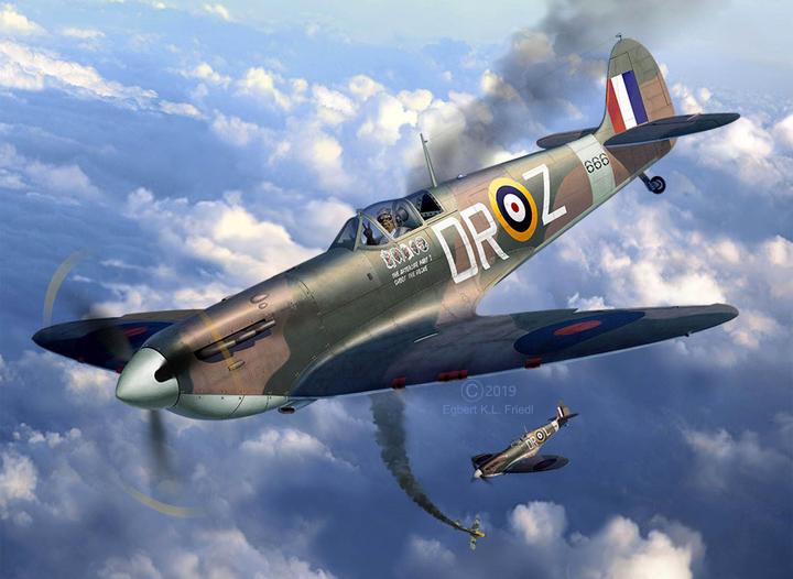 Image du produit Revell Coffret cadeau Spitfire Mk.V Iron Maiden