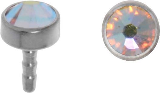 Actual product image Bijouteria Internal piercing (Titanium, Crystal)