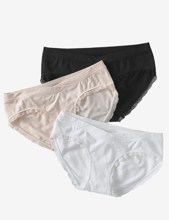 Immagine prodotto Envie de Fraise 3er-Pack nahtlose Umstands-Shortys (42, confezione da 3)