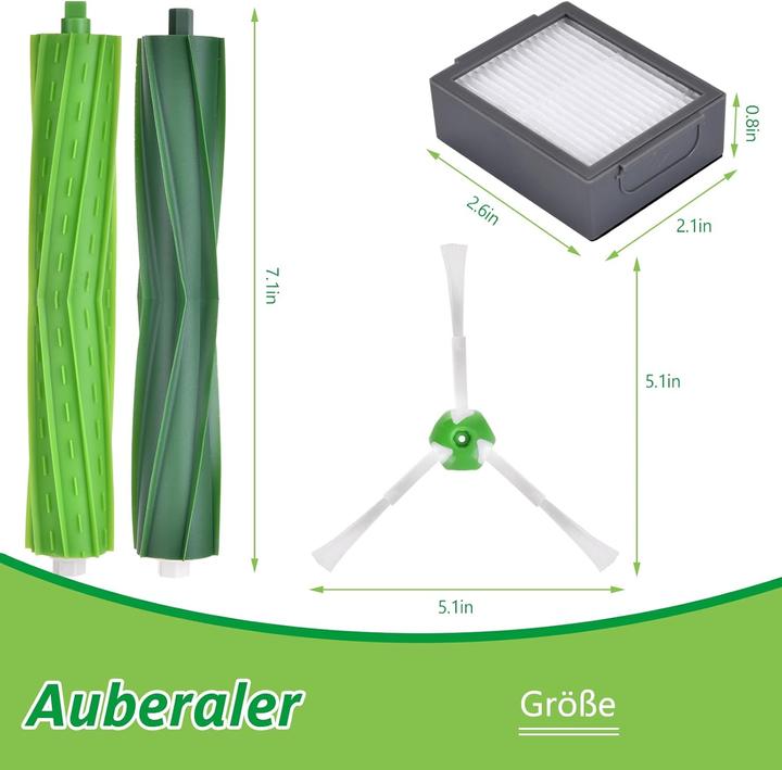 Produktbild Auberaler Ersatzteile-Set für Roomba i7/j7/E-Serie