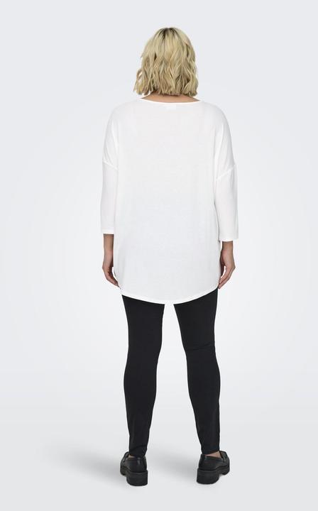 Produktbild Only Locker geschnittenes Curvy Oberteil mit 3/4-Ärmeln Top (54)
