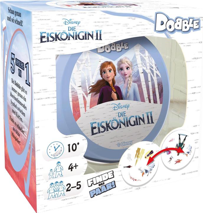 Image du produit Asmodée Dobble Disney congelé 2 (Allemand, Anglais)