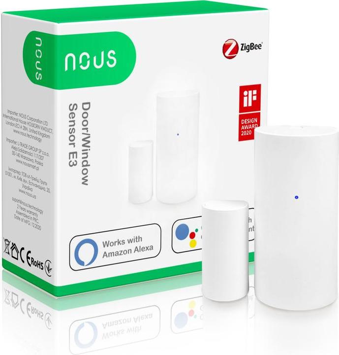 Immagine prodotto Nous Sensore intelligente per porte e finestre E3 ZigBee