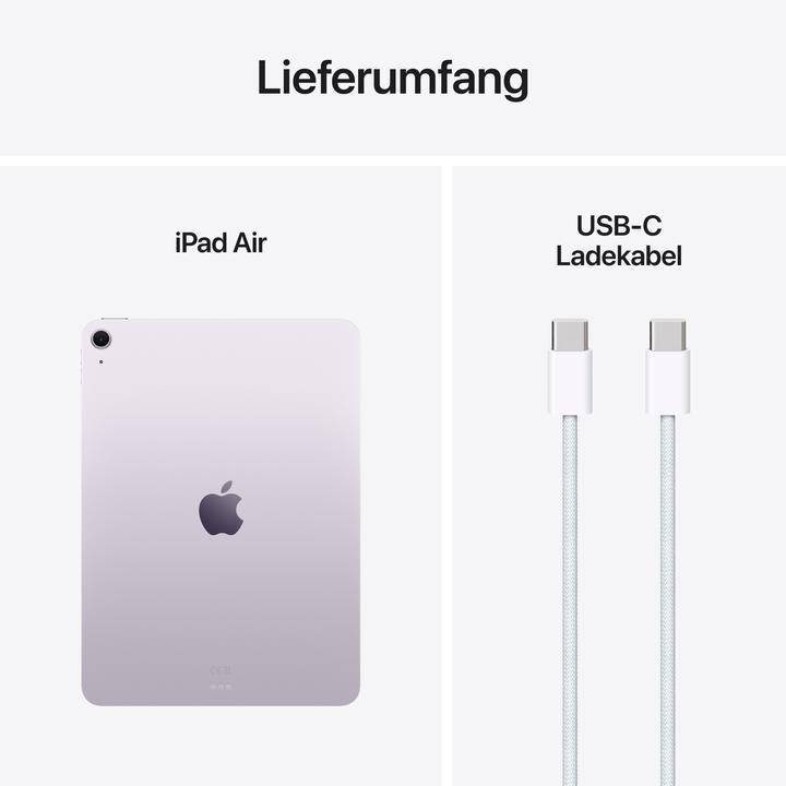 Produktbild Apple iPad Air 11 2025 (M3) (nur WLAN, 11", 256 GB, Purple)