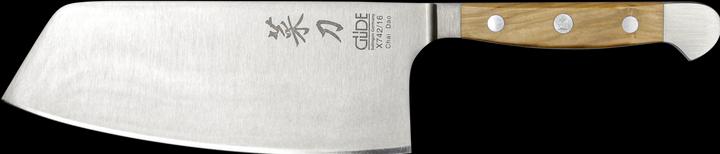 Actual product image Güde Solingen Alpha chef's knife Chai Dao Olive 16 cm (16 cm)