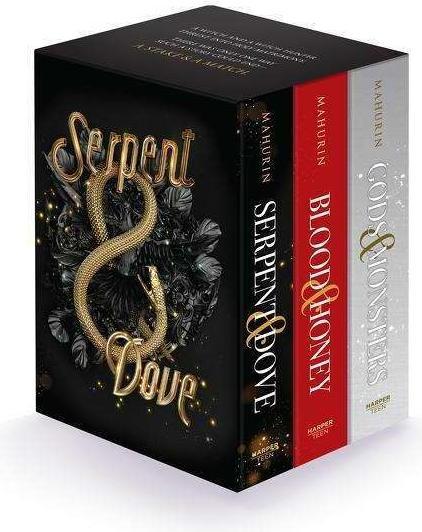 Image du produit Serpent & Dove 3-Book Paperback Box Set: Serpent & Dove, Blood & Honey, Gods & Monsters (Anglais, Shelby Mahurin, 2022)