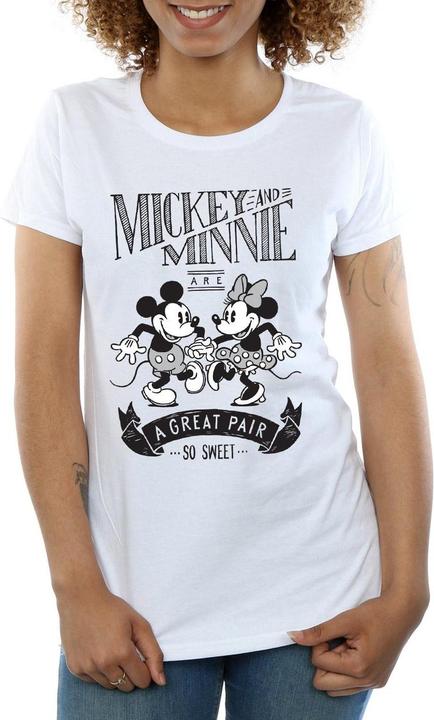 Immagine prodotto Disney Mickey And Minnie Mouse Great Pair Maglietta Donna (M)