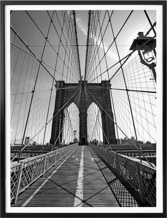 Actual product image Trenddeko Brooklyn Bridge perspective (40 x 50 cm)