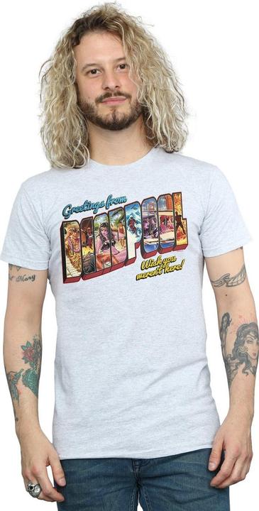 Image du produit - T-shirt DEADPOOL GREETINGS - Homme (XL)