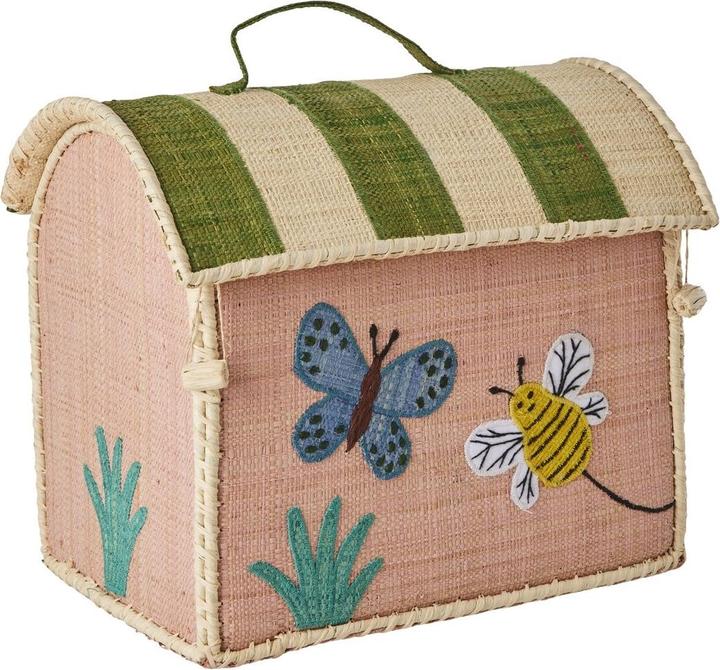 Produktbild Rice Raffia Kids Bag Butterfly Theme