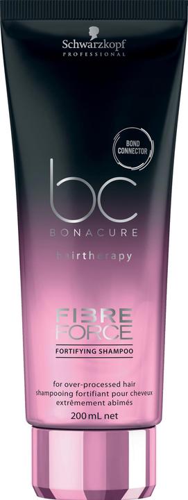Schwarzkopf BC FIBRE FORCE fortifying shampoo 200 ml (200 ml, Flüssiges Shampoo)