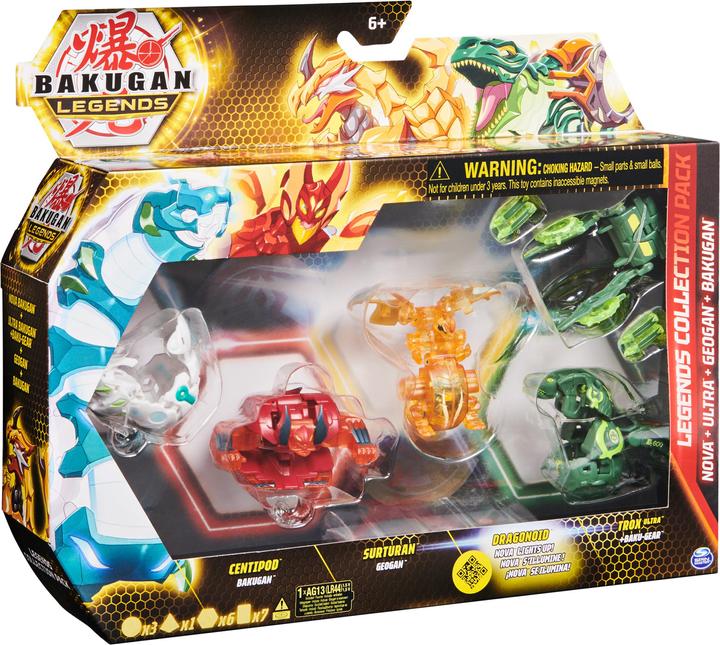 Produktbild Spin Master Bakugan - Legends Collection Drago Gold Nova S5 (6066357)