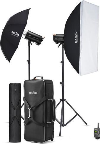 Image du produit Godox QT400IIM C Duo studio kit (400 W, Tête de flash)