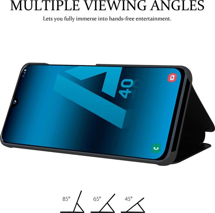 Actual product image Cadorabo Book Smart View Mirror Cover (Samsung Galaxy A40)