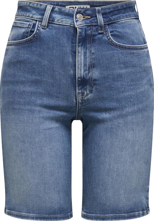 Immagine prodotto Only Normal geschnitten Hohe Taille 5-Pocket-Shorts Jeans-Shorts (XL)