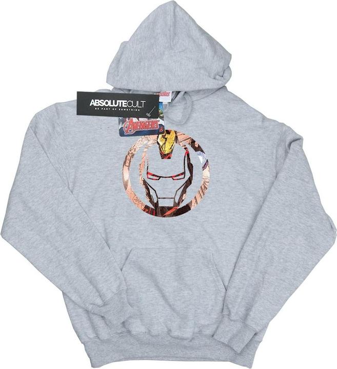 Iron Man Montage Symbol Kapuzenpullover