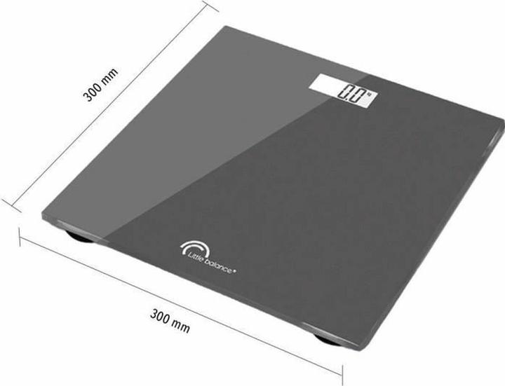 Produktbild Little Balance Digitale Personenwaage SB2 Grau 160 kg (160 kg)