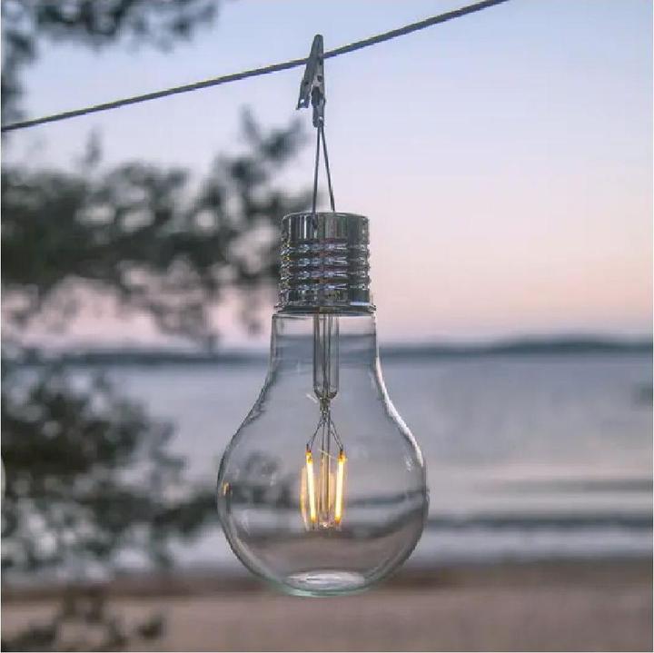 Image du produit Fs-Star Lampe solaire LED en forme de poire