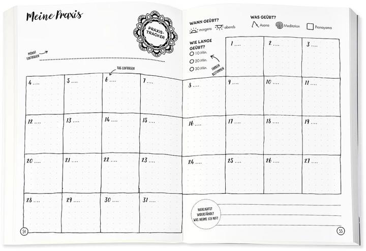 Produktbild Yoga Bullet Journal (Deutsch, Inge Schöps, 2019)